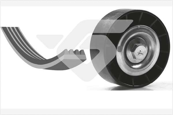 HUTCHINSON KHV 144 V-Ribbed Belt Set