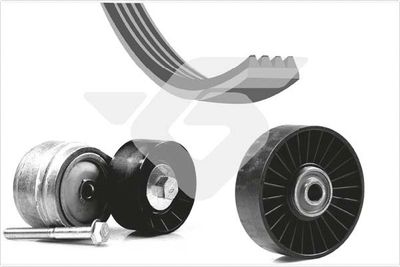 V-Ribbed Belt Set HUTCHINSON KHV 148