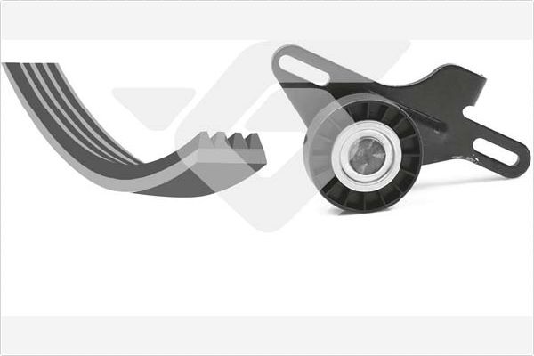 HUTCHINSON KHV 157 V-Ribbed Belt Set