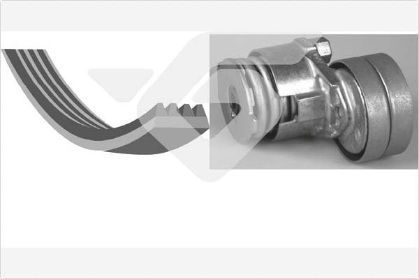HUTCHINSON KHV 159 V-Ribbed Belt Set