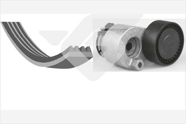 HUTCHINSON KHV 164 V-Ribbed Belt Set