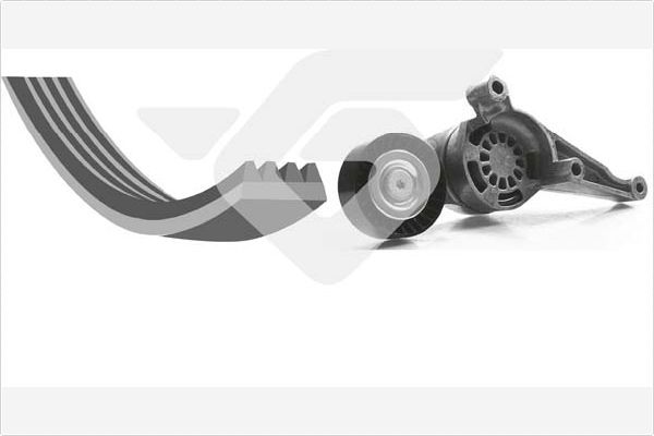 HUTCHINSON KHV 170 V-Ribbed Belt Set