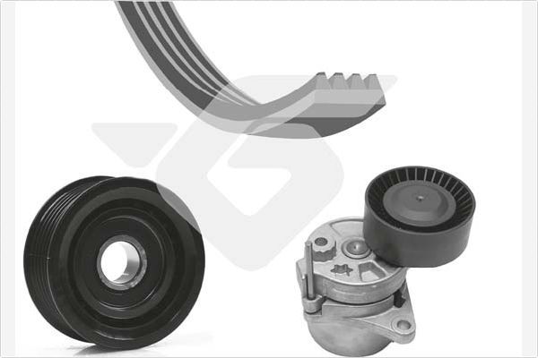 HUTCHINSON KHV 189 V-Ribbed Belt Set
