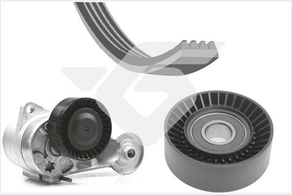 HUTCHINSON KHV 192 V-Ribbed Belt Set