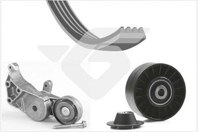 V-Ribbed Belt Set HUTCHINSON KHV 207