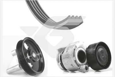 V-Ribbed Belt Set HUTCHINSON KHV 209