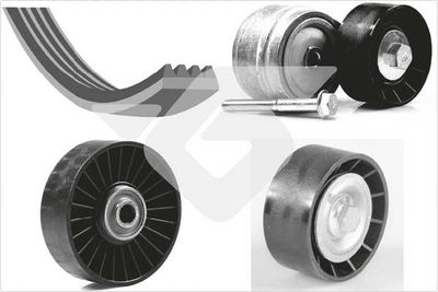 V-Ribbed Belt Set HUTCHINSON KHV 212