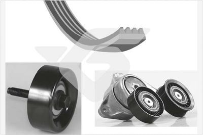 V-Ribbed Belt Set HUTCHINSON KHV 215