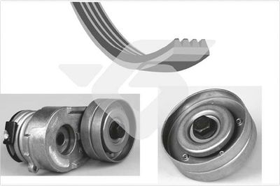 V-Ribbed Belt Set HUTCHINSON KHV 221