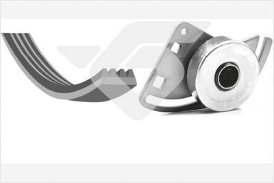 V-Ribbed Belt Set HUTCHINSON KHV 22