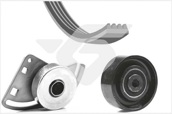 HUTCHINSON KHV 27 V-Ribbed Belt Set
