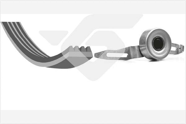 HUTCHINSON KHV 28 V-Ribbed Belt Set