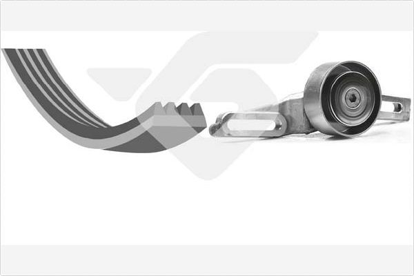 HUTCHINSON KHV 30 V-Ribbed Belt Set