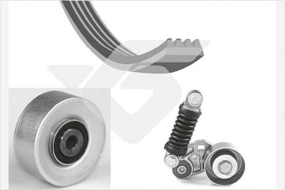 V-Ribbed Belt Set HUTCHINSON KHV 40