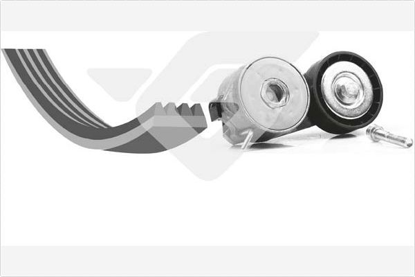 HUTCHINSON KHV 57 V-Ribbed Belt Set