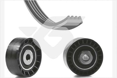 V-Ribbed Belt Set HUTCHINSON KHV 151
