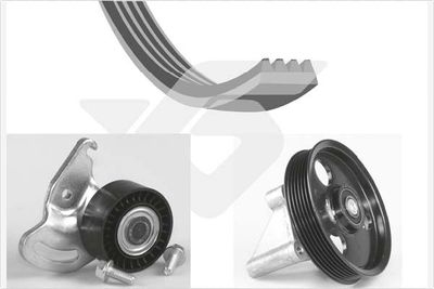 V-Ribbed Belt Set HUTCHINSON KHV 169