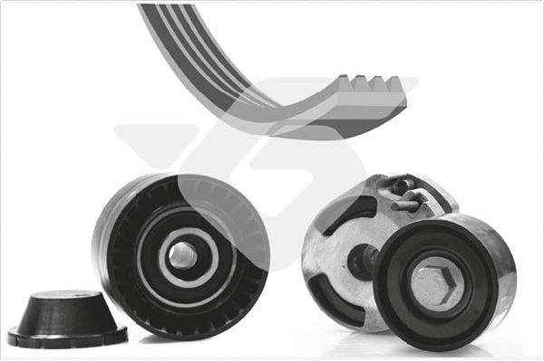 HUTCHINSON KHV 171 V-Ribbed Belt Set