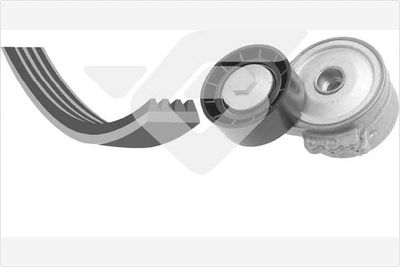 V-Ribbed Belt Set HUTCHINSON KHV 185