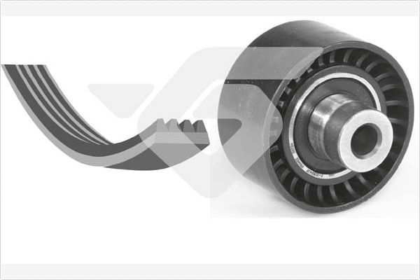 HUTCHINSON KHV 214 V-Ribbed Belt Set
