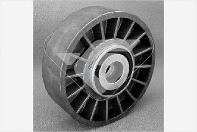 Deflection/Guide Pulley, V-ribbed belt HUTCHINSON T0001
