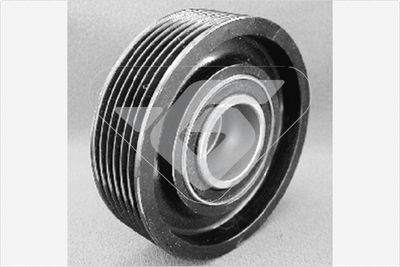 Deflection/Guide Pulley, V-ribbed belt HUTCHINSON T0009