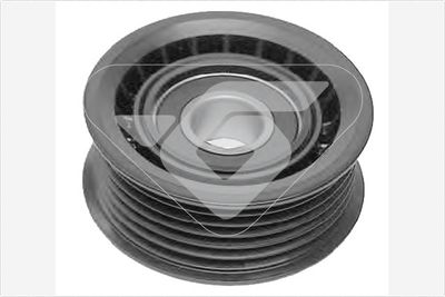 Deflection/Guide Pulley, V-ribbed belt HUTCHINSON T0045