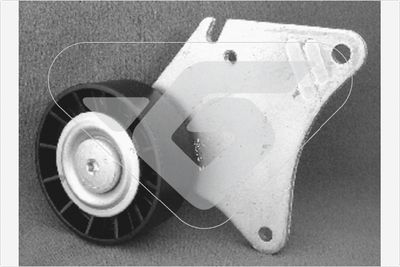 Deflection/Guide Pulley, V-ribbed belt HUTCHINSON T0203
