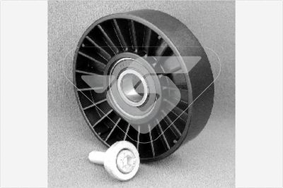 Deflection/Guide Pulley, V-ribbed belt HUTCHINSON T0205