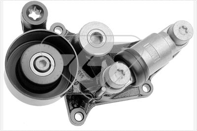 Tensioner Pulley, V-ribbed belt HUTCHINSON T0401