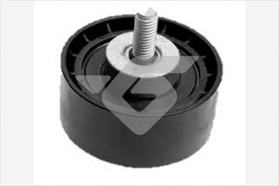 Deflection/Guide Pulley, V-ribbed belt HUTCHINSON T0444
