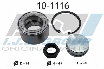 Wheel Bearing Kit IJS GROUP 10-1116