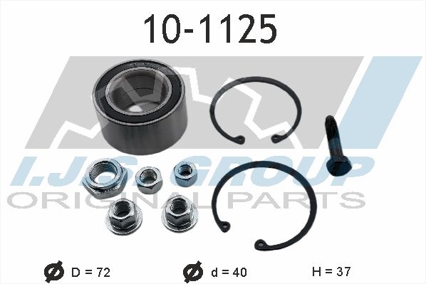 IJS GROUP 10-1125 Wheel Bearing Kit