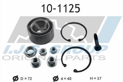 Wheel Bearing Kit IJS GROUP 10-1125