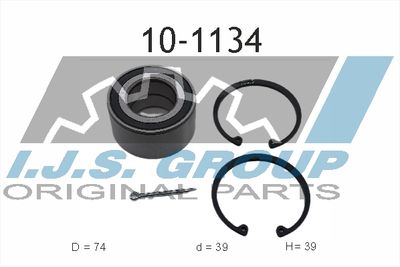 Wheel Bearing Kit IJS GROUP 10-1134
