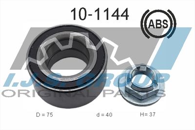 Wheel Bearing Kit IJS GROUP 10-1144