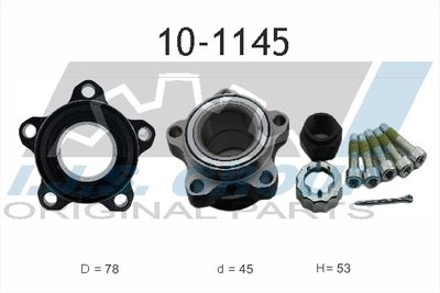 Wheel Bearing Kit IJS GROUP 10-1145