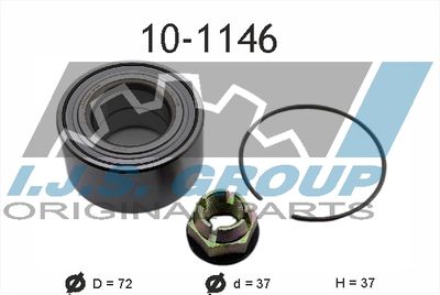Wheel Bearing Kit IJS GROUP 10-1146