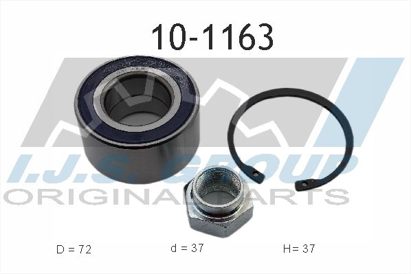 IJS GROUP 10-1163 Wheel Bearing Kit