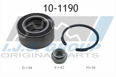 Wheel Bearing Kit IJS GROUP 10-1190