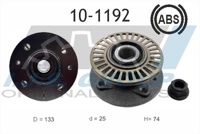 Wheel Bearing Kit IJS GROUP 10-1192