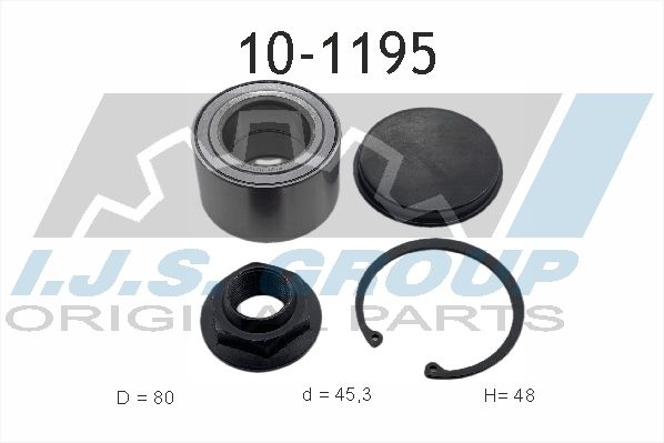 IJS GROUP 10-1195 Wheel Bearing Kit