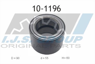 Wheel Bearing Kit IJS GROUP 10-1196