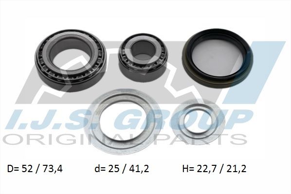 IJS GROUP 10-1204 Wheel Bearing Kit
