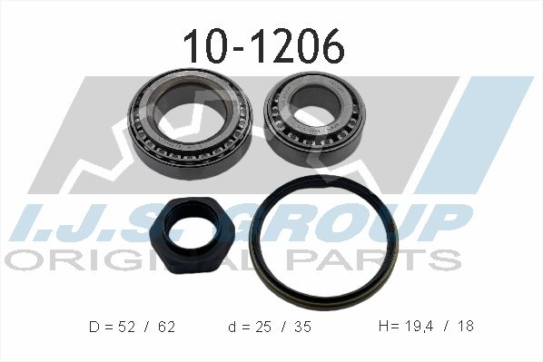 IJS GROUP 10-1206 Wheel Bearing Kit