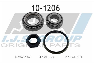 Wheel Bearing Kit IJS GROUP 10-1206