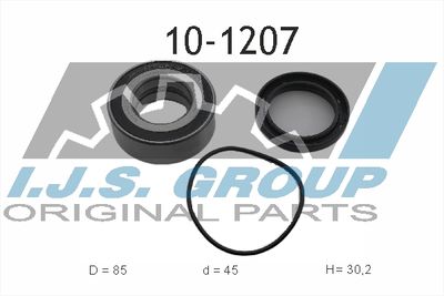 Wheel Bearing Kit IJS GROUP 10-1207