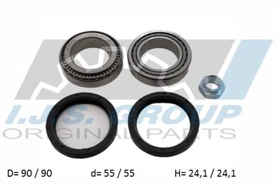 Wheel Bearing Kit IJS GROUP 10-1210