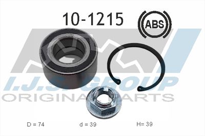 Wheel Bearing Kit IJS GROUP 10-1215