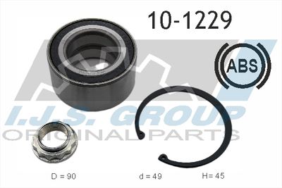 Wheel Bearing Kit IJS GROUP 10-1229